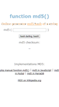 Mobile Screenshot of md5.cz